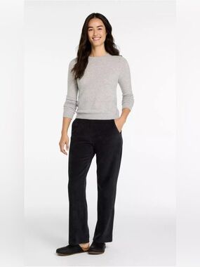 Women’s Navy perfect fit knit cord pants